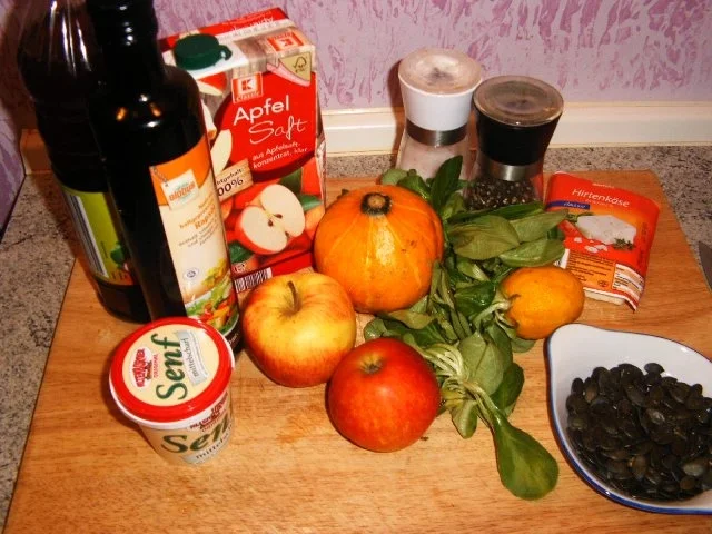 Kürbis-Apfel-Salat - Rezept - Bild Nr. 2