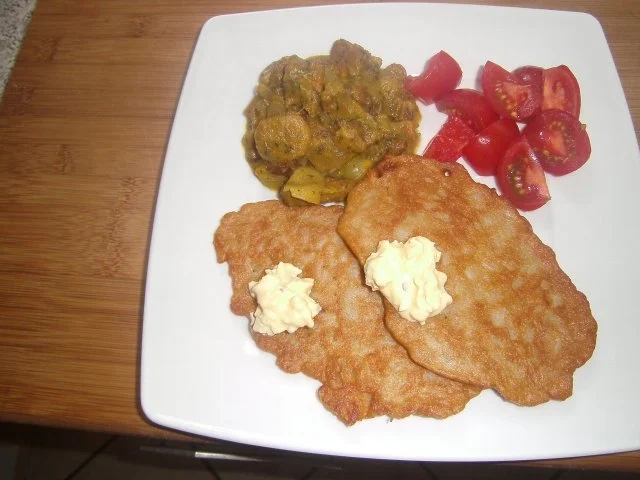 Rezept: Reispfannkuchen amerikanischer Art Reispfannkuchen amerikanischer Art - Rezept