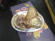 Handkässalat mit Rindfleisch und Äpfeln - Rezept