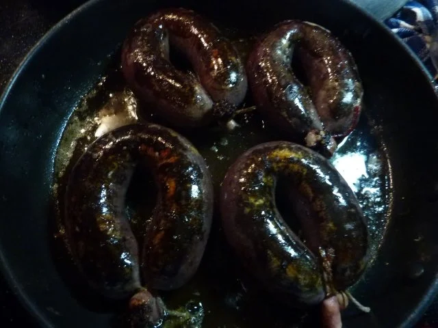 Fl: Schwein: Grützwurst mit Kartoffelstampf und Apfelmus - Rezept - Bild Nr. 11