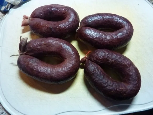 Fl: Schwein: Grützwurst mit Kartoffelstampf und Apfelmus - Rezept - Bild Nr. 8