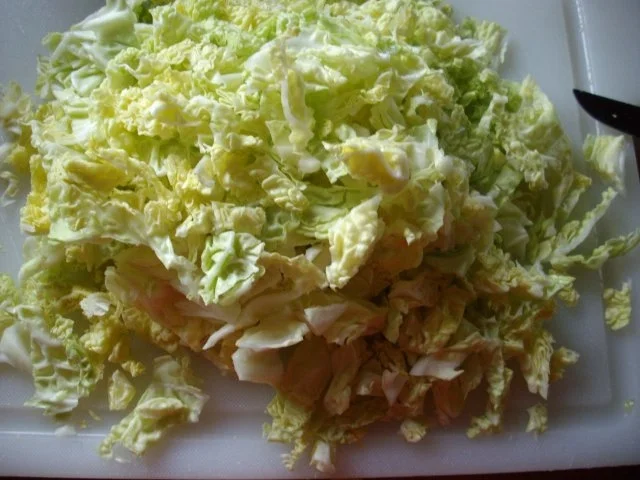 Rezept: wirsingrouladen mit rahmwirsing und salzkartoffeln Bild Nr. 10 wirsingrouladen mit rahmwirsing und salzkartoffeln - Rezept - Bild Nr. 10