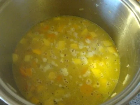 Kürbissüppchen nach "SuppenGeniesser Art" mit Hackfleisch Topping - Rezept - Bild Nr. 8