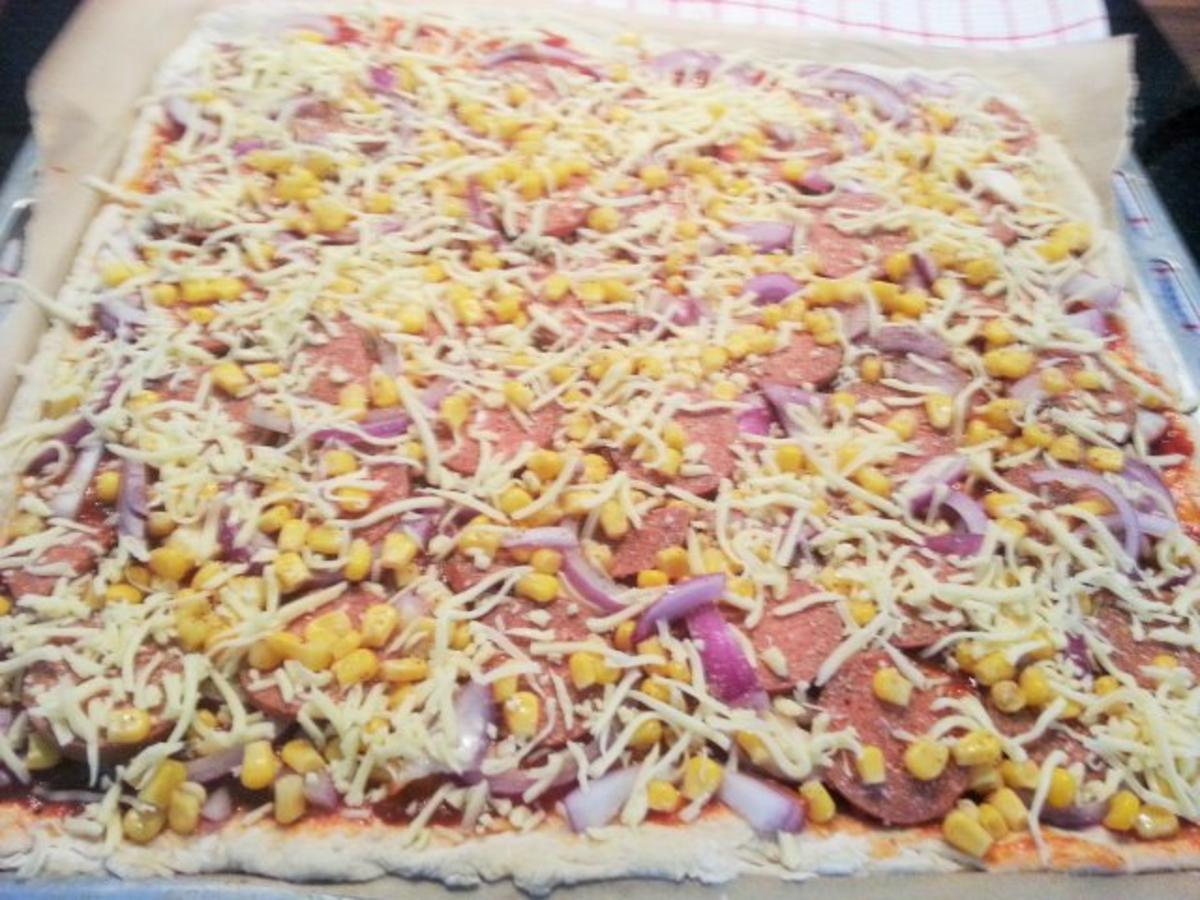 Sucuk Pizza - Rezept mit Bild - kochbar.de