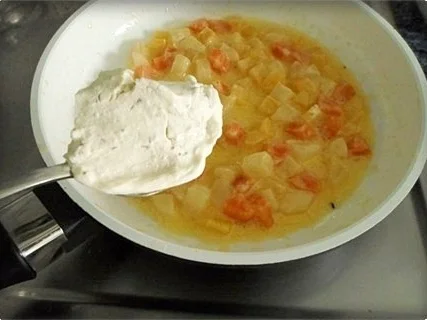 Bandnudeln nappiert mit Gemüsesauce und Fleischbällchen dazu - Rezept - Bild Nr. 14