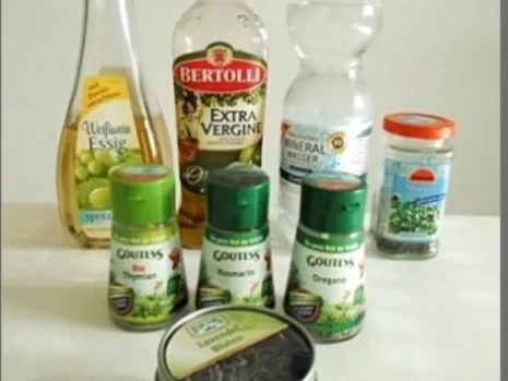 Schafskäse Salat nappiert mit leckerem Lavendel Dressing - Rezept - Bild Nr. 5