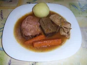 Schlesische Sonntagsbratenpfanne - Rezept