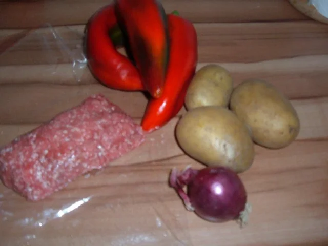 Hack : Hack - Kartoffel - Paprika -  Pfanne - Rezept - Bild Nr. 2