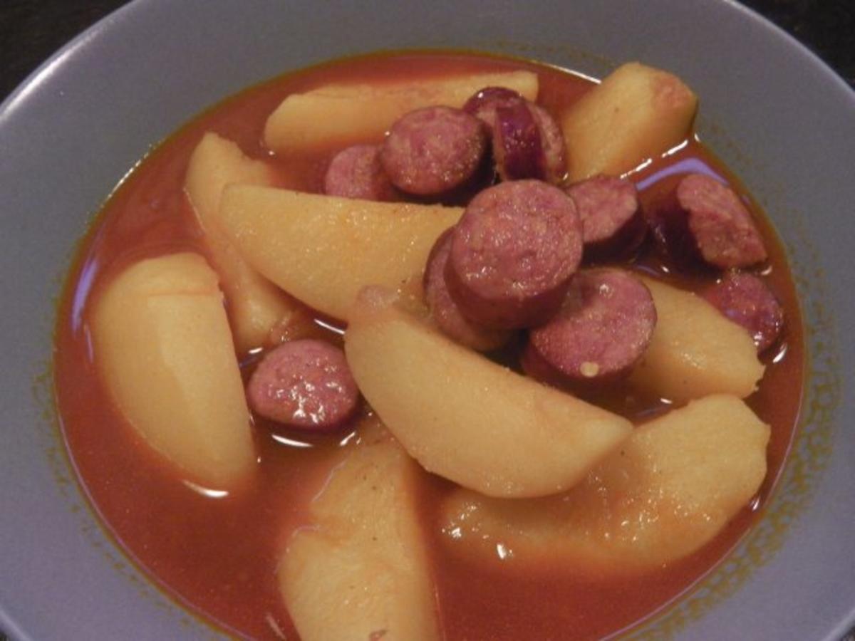 Kartoffelgulasch A zünftiges Erdäpfelgulasch ist einfach und schnell
gemacht - Rezept Von Einsendungen dogeckhard