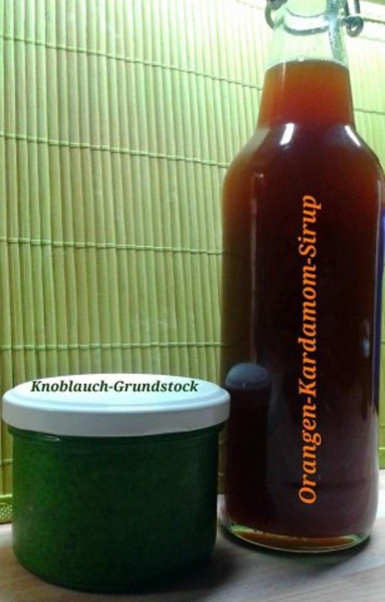 Orangen-Kardamom-Sirup - Rezept