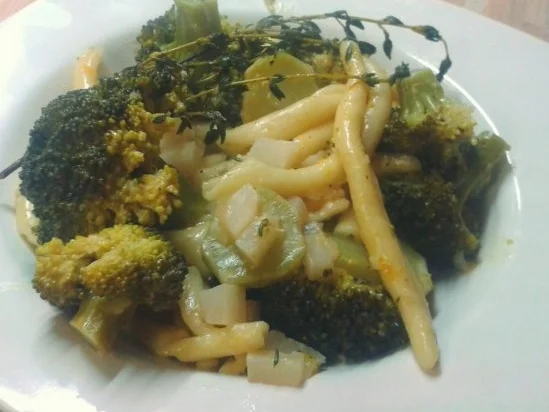 Makkaroni mit Brokkoli und Mairüben - Rezept