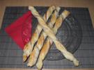 Blätterteigstangen mit Nussfüllung - Rezept