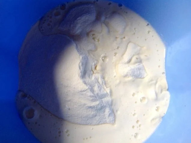 Apfel - Zwiebel - Pfannkuchen mit Schmand und Feldsalat - Rezept - Bild Nr. 8