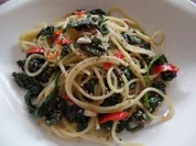Spinat-Spaghetti - Rezept