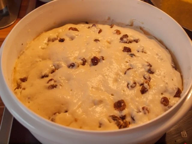 Rezept: Rosinenkleckse aus der Pfanne Bild Nr. 3 Rosinenkleckse aus der Pfanne - Rezept - Bild Nr. 3