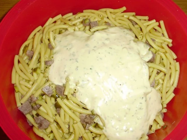 Nudelsalat mit Rindfleisch - Rezept - Bild Nr. 7