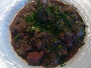 Ragoût d'agneau à la Bruxelloise--- Lamm Ragout nach Brüsseler Art - Rezept