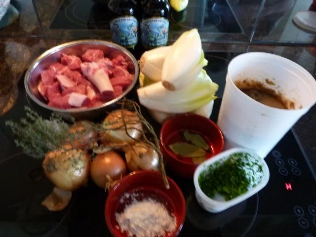 Ragoût d'agneau à la Bruxelloise--- Lamm Ragout nach Brüsseler Art - Rezept - Bild Nr. 2