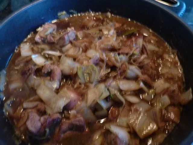 Ragoût d'agneau à la Bruxelloise--- Lamm Ragout nach Brüsseler Art - Rezept - Bild Nr. 5