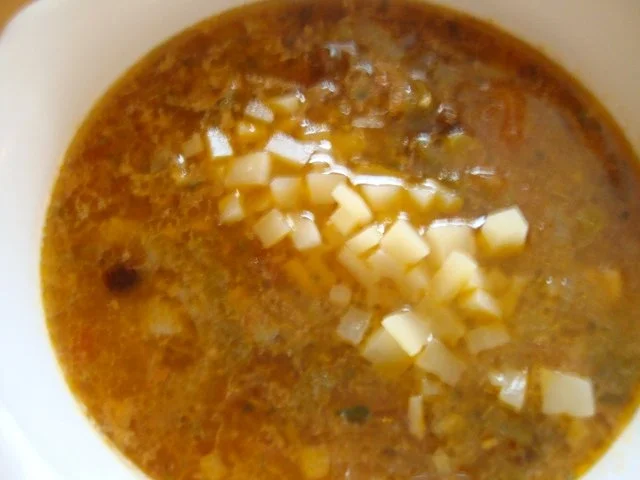 Rezept: Tomatensüppchen mit Mittelmeerkräuter Bild Nr. 2 Tomatensüppchen mit Mittelmeerkräuter - Rezept - Bild Nr. 2