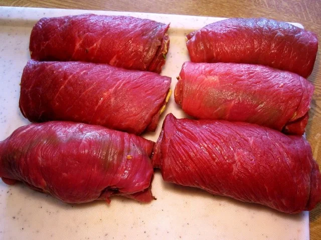 Rezept: Rindsrouladen mit feiner Füllung ... Bild Nr. 8 Rindsrouladen mit feiner Füllung ... - Rezept - Bild Nr. 8