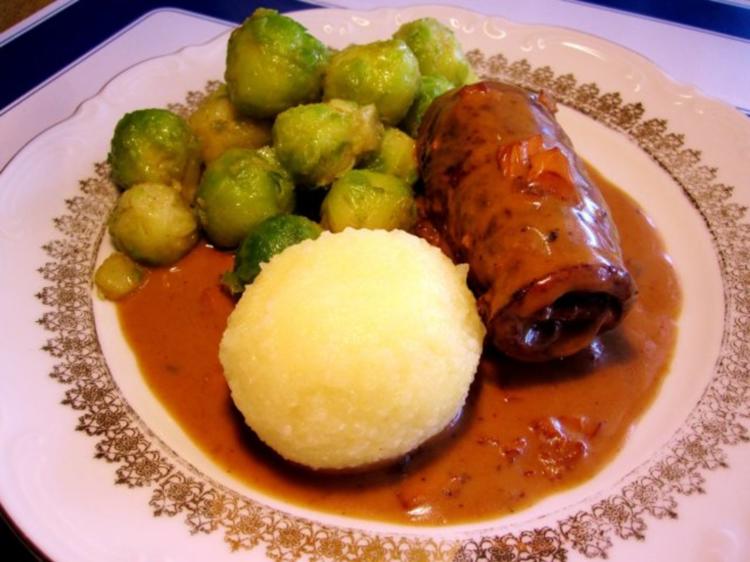 Rindsrouladen mit feiner Füllung - schnell &amp; einfach - von mimi