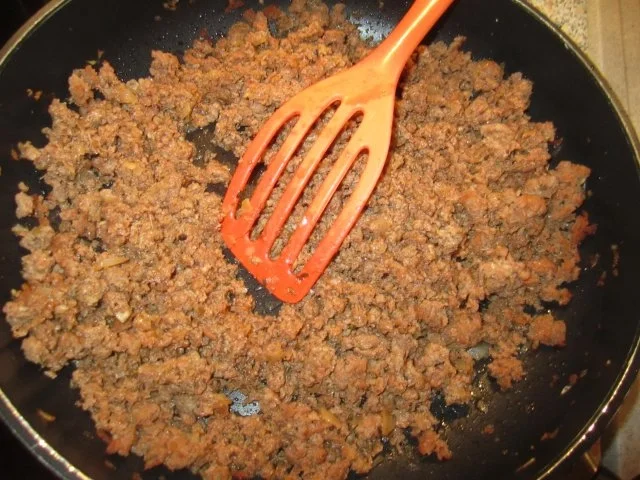 Rezept: Kritharaki - Salat mit Hackfleisch Bild Nr. 2 Kritharaki - Salat mit Hackfleisch - Rezept - Bild Nr. 2