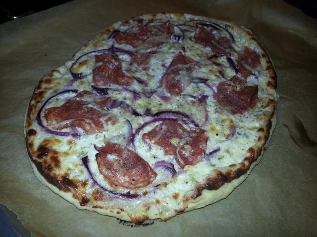 Flammkuchen Südtiroler Art - Rezept