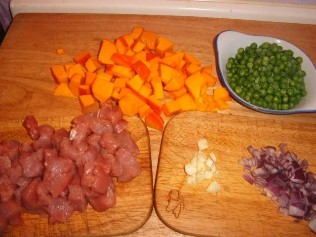 Rezept: Kürbis-Putenbrust-Quiche Bild Nr. 4 Kürbis-Putenbrust-Quiche - Rezept - Bild Nr. 4