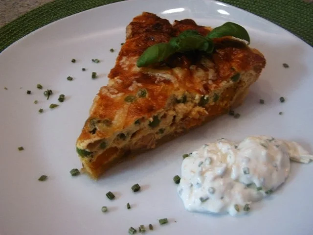 Rezept: Kürbis-Putenbrust-Quiche Bild Nr. 13 Kürbis-Putenbrust-Quiche - Rezept - Bild Nr. 13