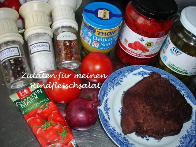 Rezept: Rindfleischsalat Bild Nr. 2 Rindfleischsalat - Rezept - Bild Nr. 2