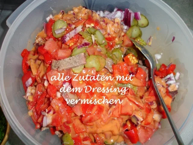 Rezept: Rindfleischsalat Bild Nr. 6 Rindfleischsalat - Rezept - Bild Nr. 6