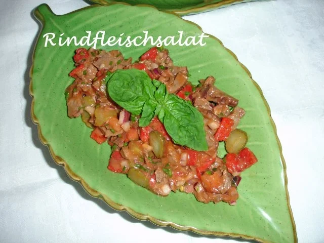 Rezept: Rindfleischsalat Rindfleischsalat - Rezept