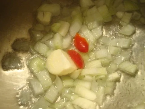 Karibische Kürbissuppe mit Hähnchenspieß - Rezept - Bild Nr. 5