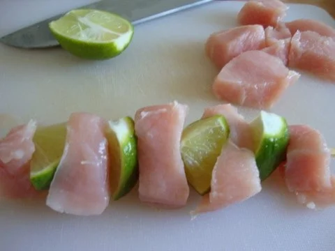 Karibische Kürbissuppe mit Hähnchenspieß - Rezept - Bild Nr. 10