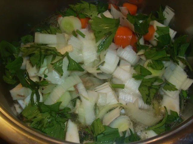 Rezept: Kartoffelsuppe mit Kasseler Bild Nr. 3 Kartoffelsuppe mit Kasseler - Rezept - Bild Nr. 3