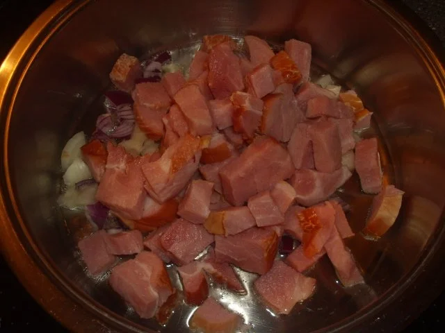 Rezept: Kartoffelsuppe mit Kasseler Bild Nr. 4 Kartoffelsuppe mit Kasseler - Rezept - Bild Nr. 4