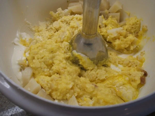 Kartoffeln: Kräuterbratlinge aus Knödeln - Rezept - Bild Nr. 5