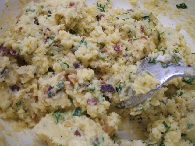 Kartoffeln: Kräuterbratlinge aus Knödeln - Rezept - Bild Nr. 6