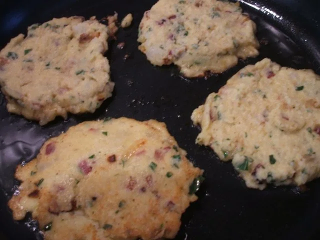 Kartoffeln: Kräuterbratlinge aus Knödeln - Rezept - Bild Nr. 7