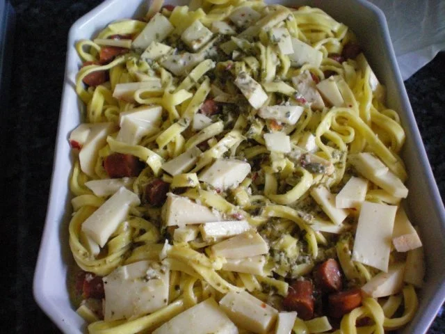 Pasta: Nudelauflauf mit Fettuccine - Rezept - Bild Nr. 5