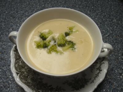 Blumenkohl-Brokkolisuppe - Rezept