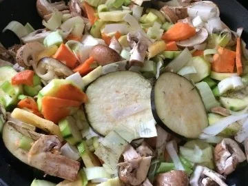 Rezept: Herbstlicher Gemüseauflauf a la Mela! Herbstlicher Gemüseauflauf a la Mela! - Rezept