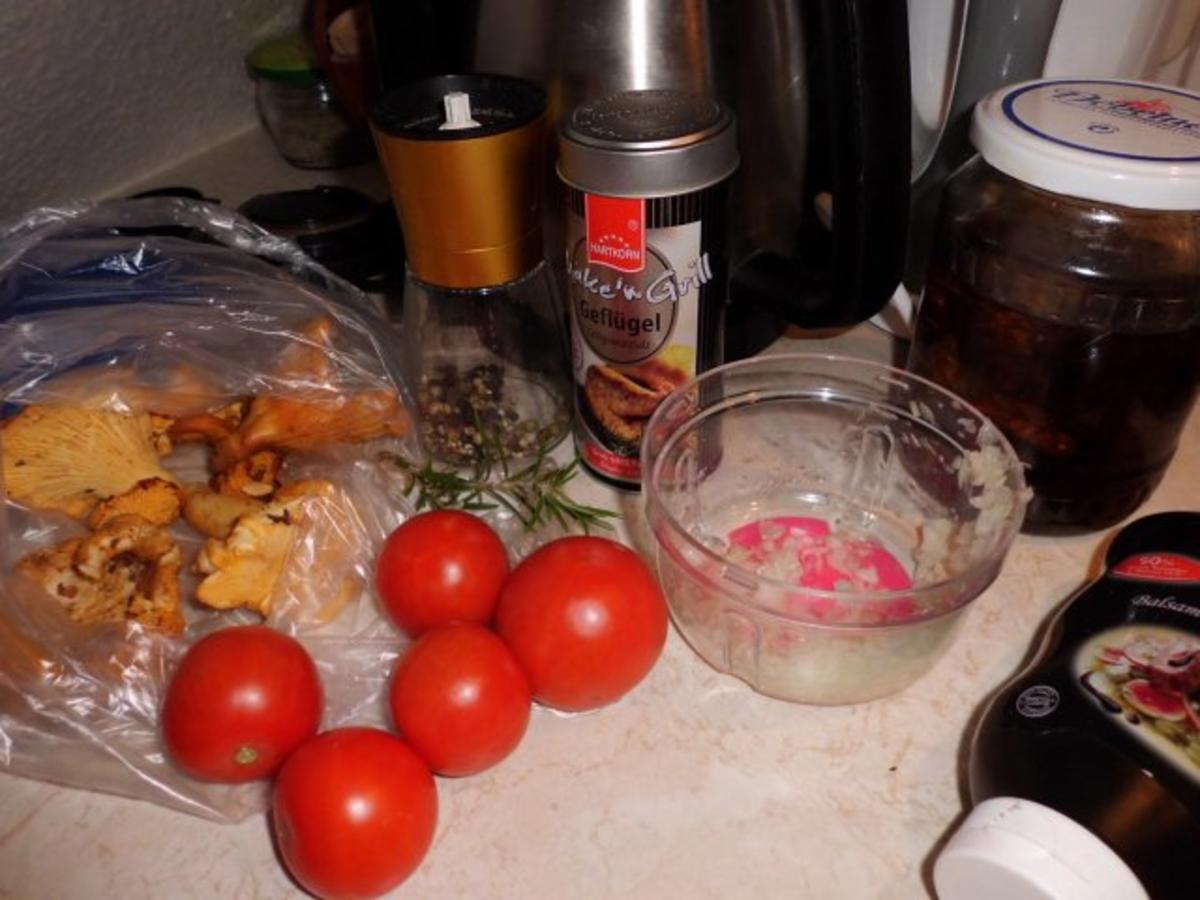 Pfannengericht: Pfifferling-Tomaten-Pfanne - Rezept - Bild Nr. 2