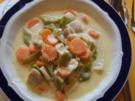 Fischfilet-Wok mit Kaiserschoten und Möhrenblüten - Rezept