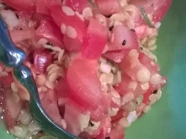 Rezept: Linsen Tomaten Salat Linsen Tomaten Salat - Rezept