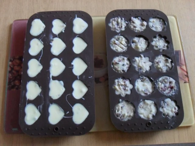 Weisse Pralinen mit Cranberrys - Rezept - Bild Nr. 15