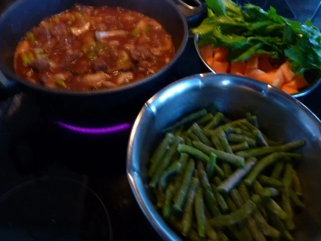 Lamm- Gemüse-Kürbis und Kastanien Eintopf - Rezept - Bild Nr. 4