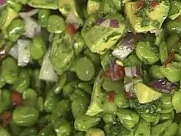 Saubohnen-Salat - Rezept