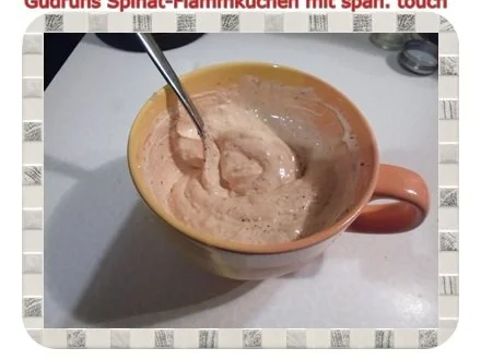 Rezept: Flammkuchen: Spinatflammkuchen mit spanischen Touch Bild Nr. 4 Flammkuchen: Spinatflammkuchen mit spanischen Touch - Rezept - Bild Nr. 4